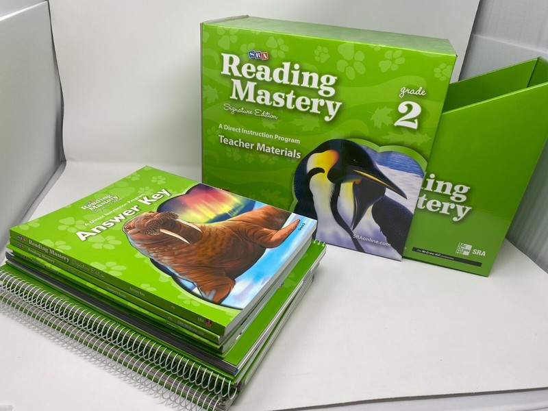 SRA McGraw Hill Reading Mastery Signature Edition Grade 2 Set Teachers Materials