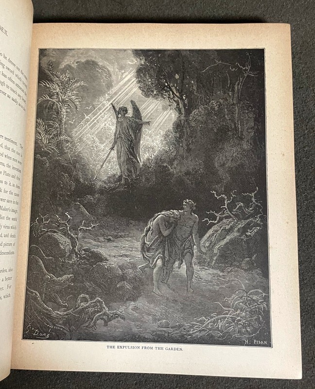 1880 Bible Gallery, Illustrated By Gustave Dore, Cassell Publishing gallery