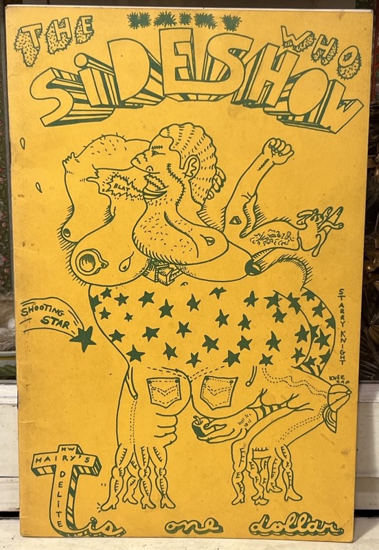 Vintage 1967 Hairy Who Sideshow Catalog Comic Jim Nutt Gladys Nilsson Art Green