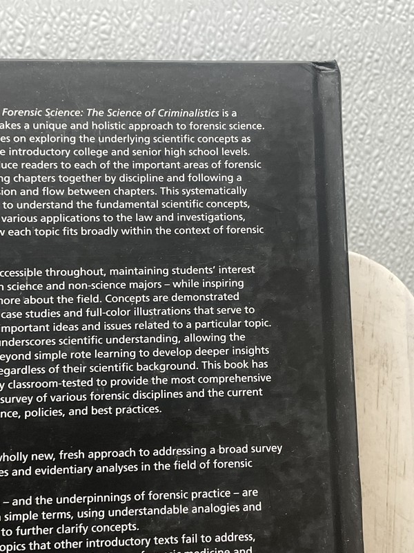 Introduction to Forensic Science The Science of Criminalistics By James Spencer gallery
