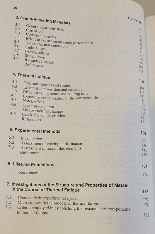 THERMAL FATIGUE OF METALS~ Mechanical Industrial Engineering 1991 HARDCOVER BOOK gallery