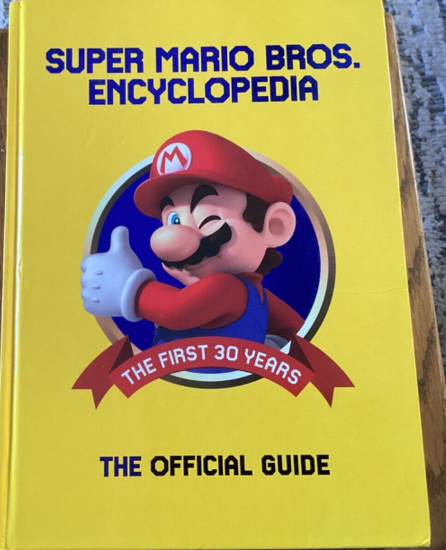 Super Mario Brothers Encyclopedia The First 30 Years Official Guide
