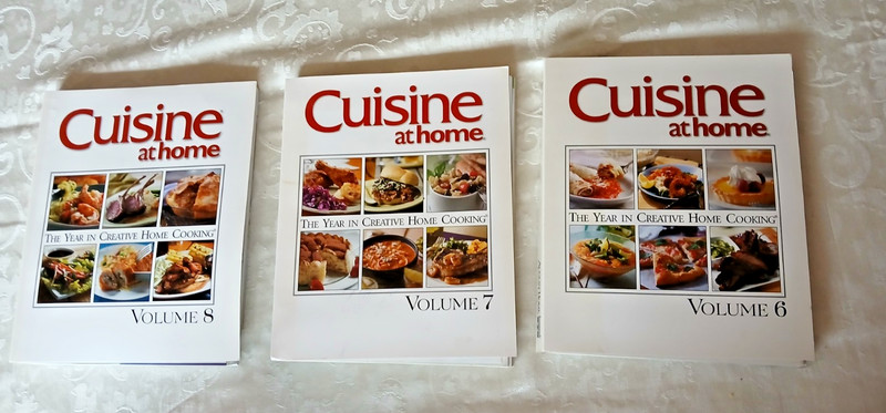 Cuisine At Home The Year In Creative Home Cooking Volumes 6, 7, & 8