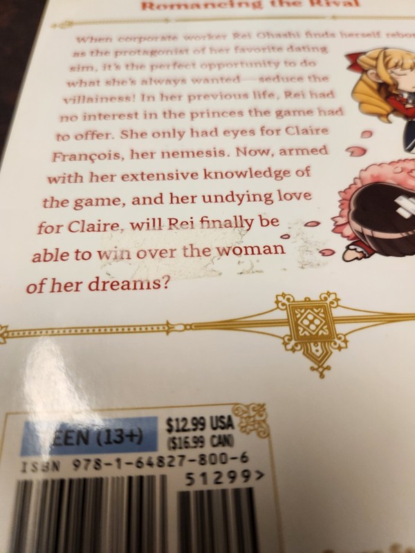 I'm in Love with the Villainess by Inori & Aonoshimo Vol. 1, Yuri Manga, English gallery