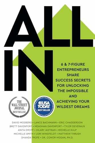 ALL IN: 6 & 7-Figure – Paperback, by Kulp Michelle; Mosberg – Very Good