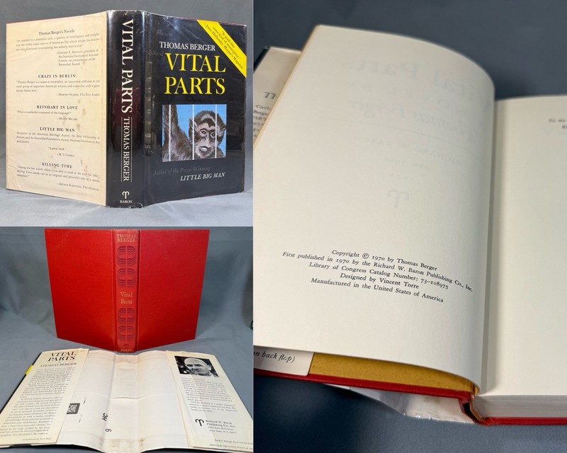 Thomas Berger First Edition Lot - 10 1st Print Books Reinhart’s HCDJ NF/Fine gallery