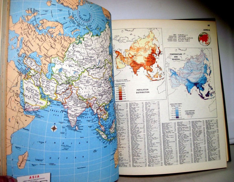 New Perspective Edition Hammond Citation World Atlas 1969 352 Pages gallery
