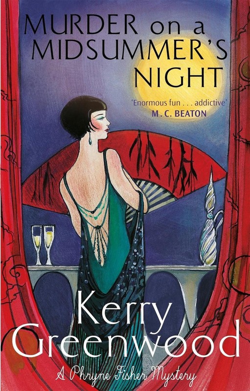 Murder on a Midsummer’s Night by Kerry Greenwood Paperback Book