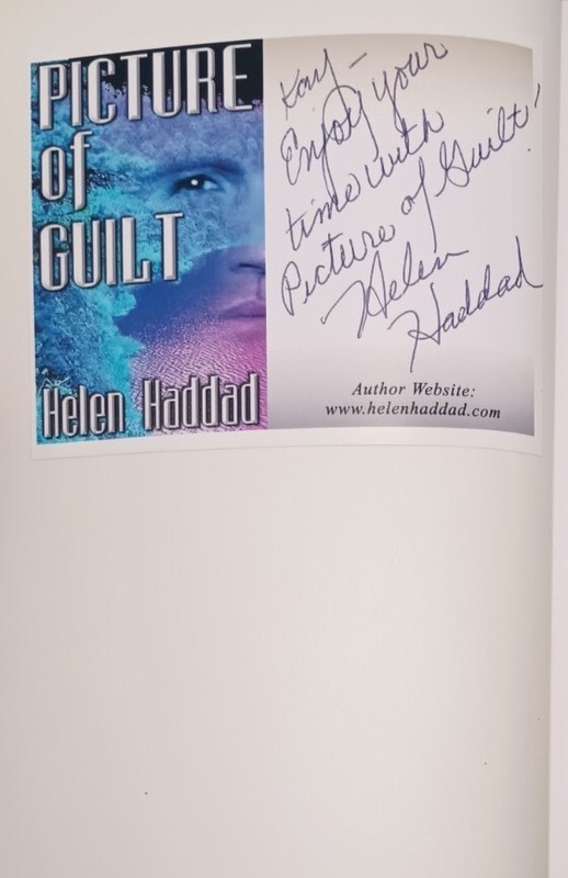 PICTURE OF GUILT by Helen Haddad (2002, Pb) * SIGNED * FREE SHIPPING * gallery
