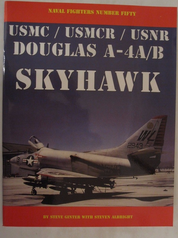 Douglas A-4A/B USMC / USMCR / USNR Skyhawk by Ginter – BW Photos & Diagrams