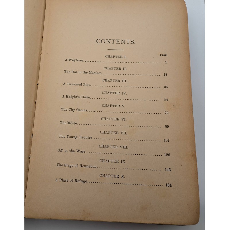 St. George for England by G. A. Henty Fabric Hardcover Cressy and Poitiers gallery