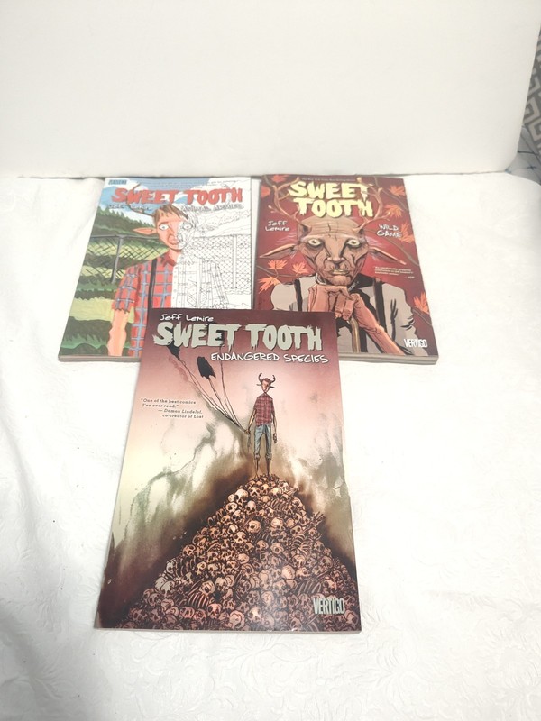 Lot of 3 Vertigo Comics Sweet Tooth Reprint Anthologies A15