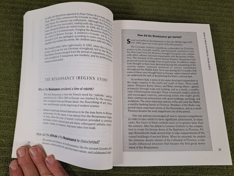 The Handy History Answer Book by Rebecca Nelson 456 pages gallery