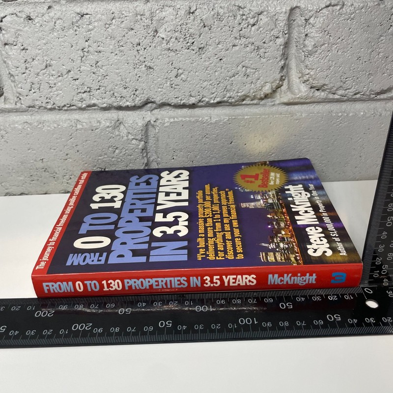 From 0 to 130 Properties in 3.5 Years by Steve McKnight (Paperback Book) gallery