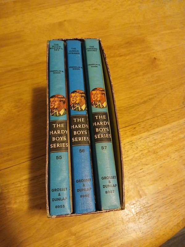 Volumes 55 ,56, & 57 Of The 1978 Book Series The Hardy BoyS BY Franklin W. Dixon