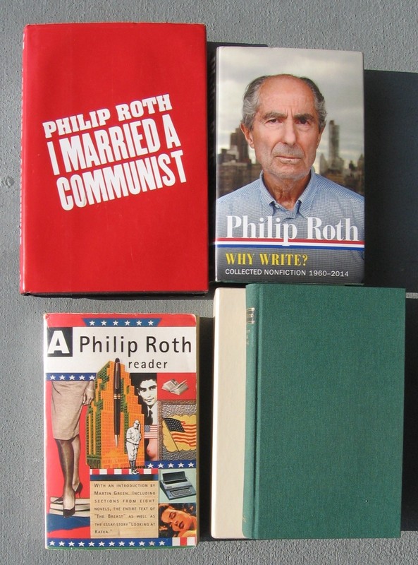 4 Philip Roth Books: I Married Communist, Collected Nonfiction 1960-2014, Reader