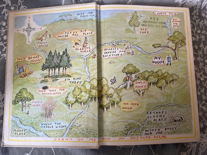 The World of Pooh A.A. Milne 1957 Color Illustrated E.H. Shepard w/ Dust Jacket gallery