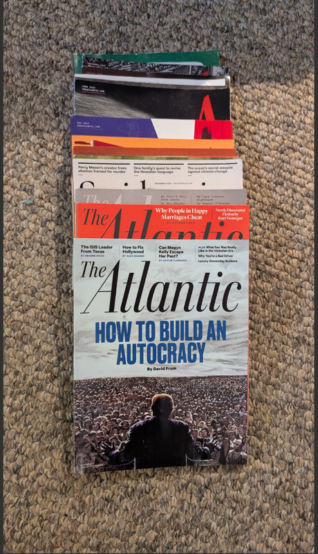 ATLANTIC Magazine (20) 3,10 ‘17,8.9.’18,5 ‘22,7 ‘23,4,6,7,12 ‘24,3,5-10 ’25 +++