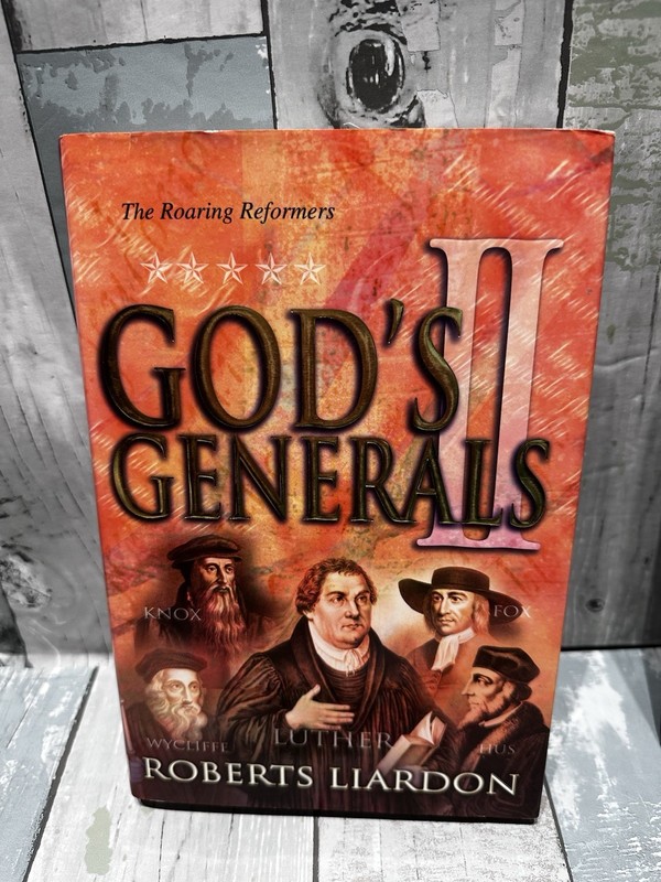Gods Generals Books Roaring Reformers by Roberts Liardon 2003 Hardcover Like NEW