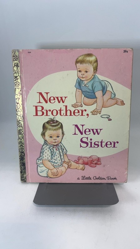 New Brother, New Sister – A Little Golden Book [Hardcover] Jean Fiedler 1969
