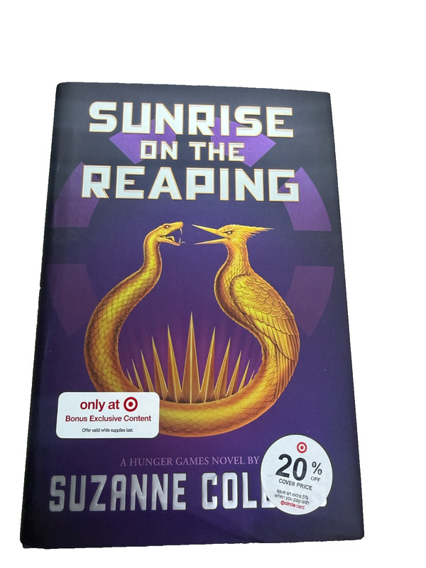 Suzanne Collins Sunrise on the Reaping (Hunger Games) Hardcover 2025 w/ Dust Ja…