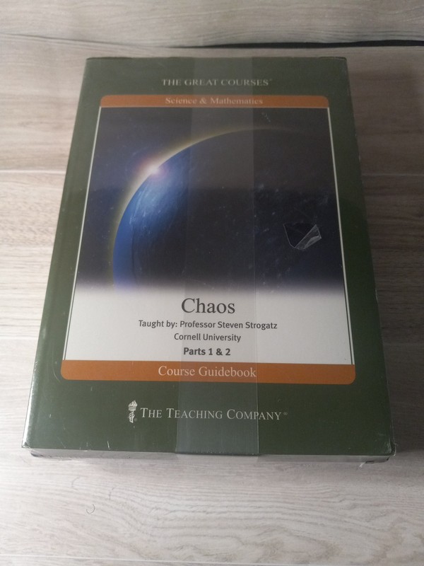NEW ~ Chaos ~ The Great Courses ~ Steven H Strogatz ~ DVD Set and Course Book