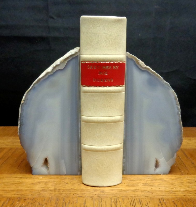 SKETCHES BY BOZ By Charles Dickens Odhams Press Leather gallery
