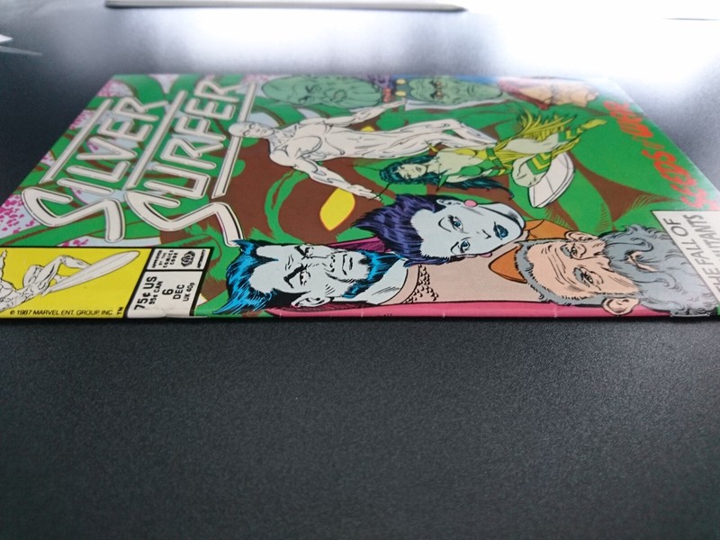 Silver Surfer 6 v3 * Near Mint 9.4 - 9. 6 ** High Grade - Kree, Mantis 1987 gallery