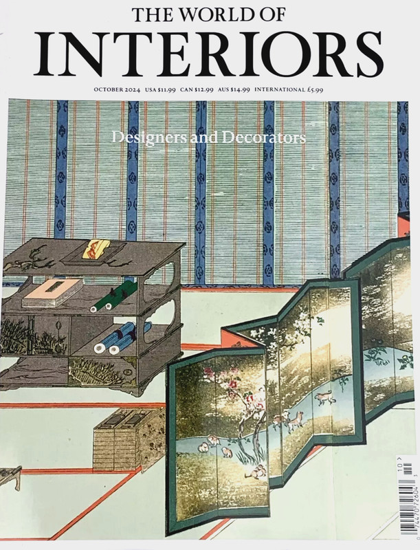 THE WORLD OF INTERIORS MAGAZINE OCT 2024 | DESIGNERS AND DECORATORS 392 PAGES