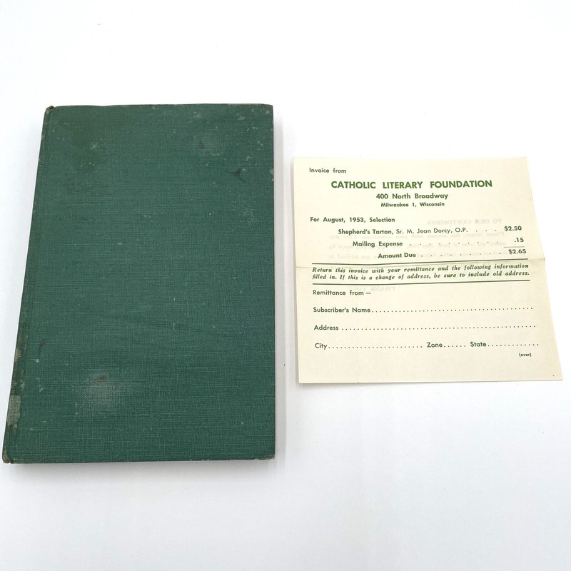 1953 Sister Mary Jean Dorcy, Shepherd’s Tartan 1st Ed. Rare Christian Book HC
