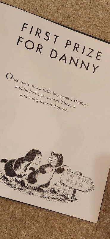 Vintage FIRST PRIZE FOR DANNY Hardcover by Margot Austin 1952 First Edition gallery