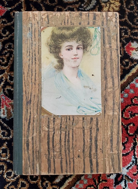Lady Of The Lake Sir Walter Scott Antique H M Caldwell Hardcover Book