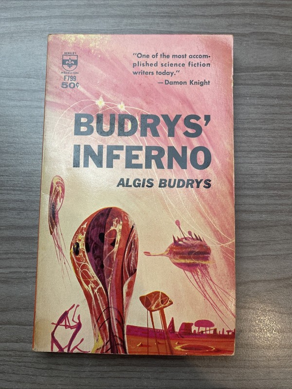 Algis Budrys / BUDRYS’ INFERNO 1963 Berkeley Edition Science Fiction PB