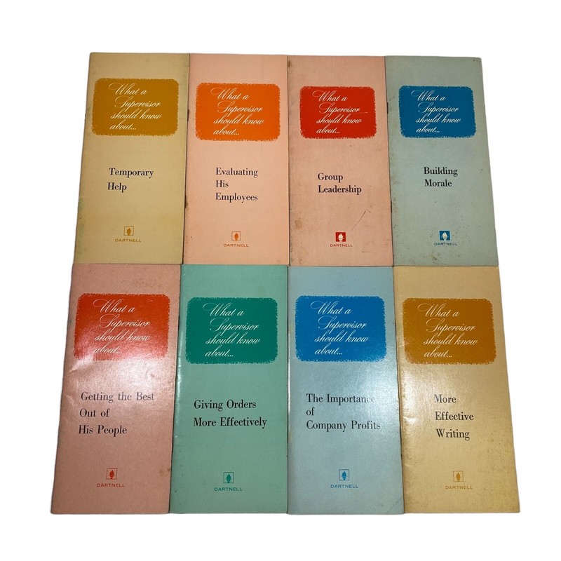 Vintage Pamphlets What a Supervisor Should Know About… 17 Total 1965-1975 gallery