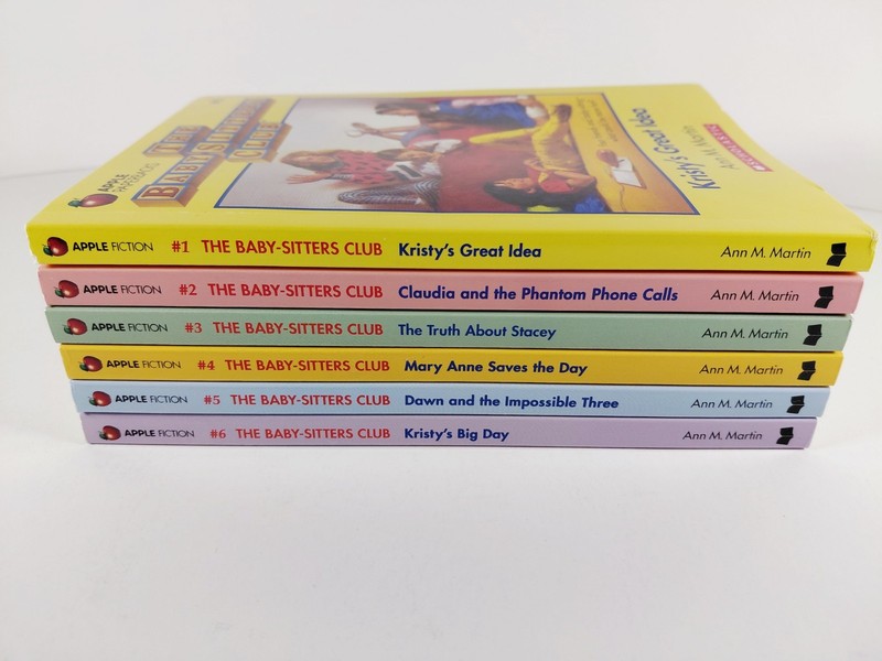 The BabySitters Club Book Collection #1-6 in Collector’s Tin Box Set Ann Martin gallery