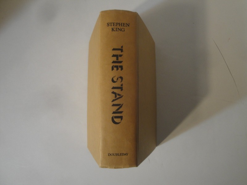 The Stand by Stephen King 1978 Hardcover First Book Club Edition U1 Gutter Code