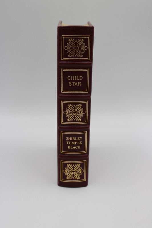 Easton Press «Child Star:An Autobiography» SHIRLEY TEMPLE Black Signed Excellent