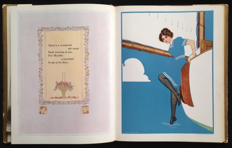A YOUNG MAN'S FANCY Coles Phillips COLOR ILLUS. HB in RARE DJ 1912 gallery