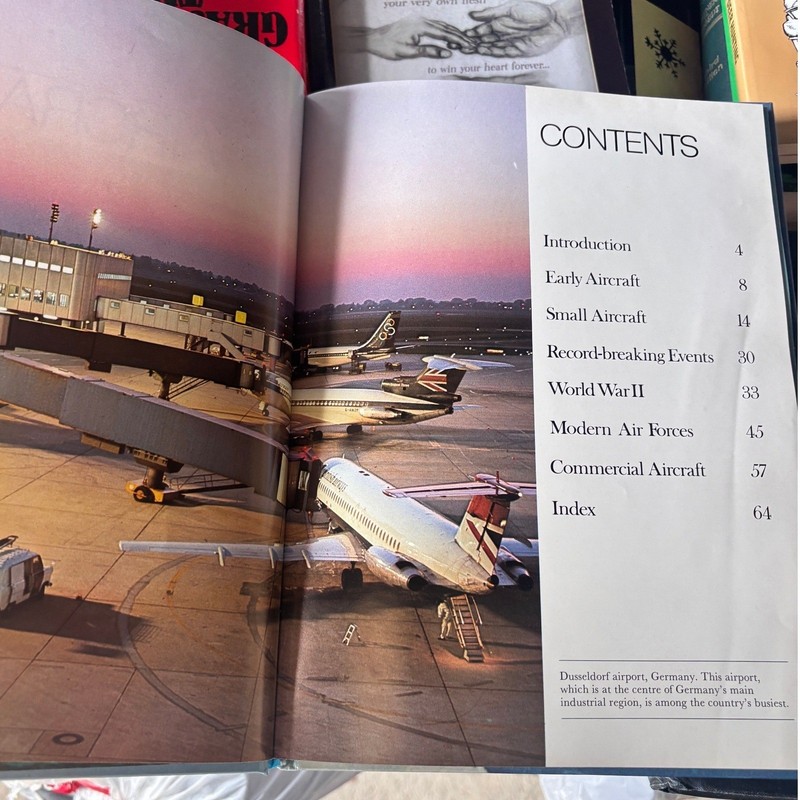 Octopus Books Aircraft in Color Christopher Pick Hardcover Blue Aviation History gallery