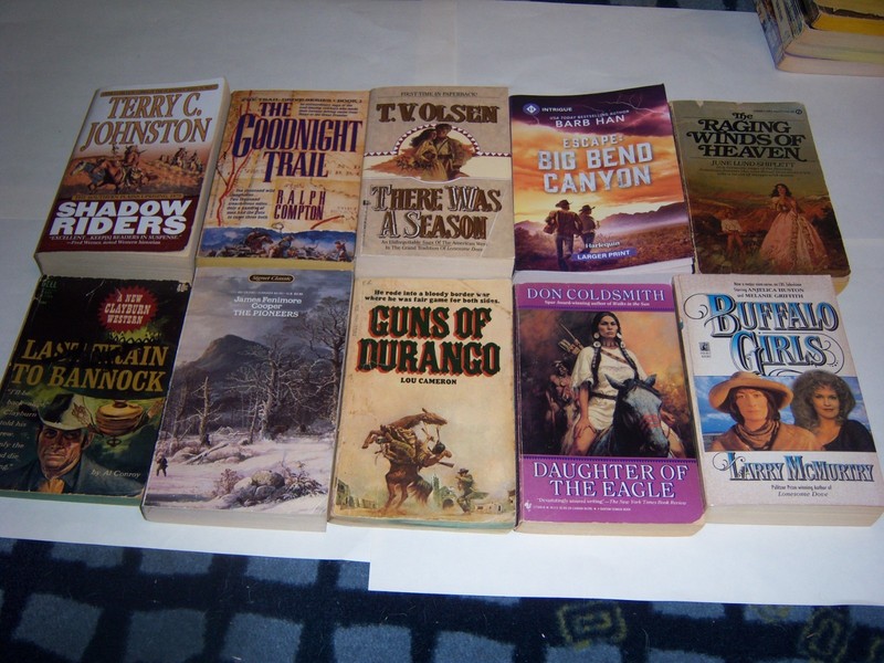 Vintage Western Old West Cowboys Paperback Books (PICK & CHOOSE) $2 Each gallery