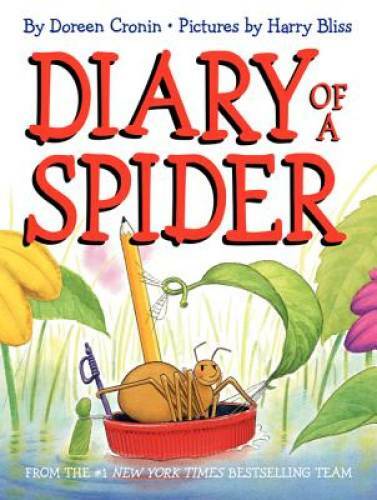 Diary of a Spider – Hardcover By Cronin, Doreen – GOOD