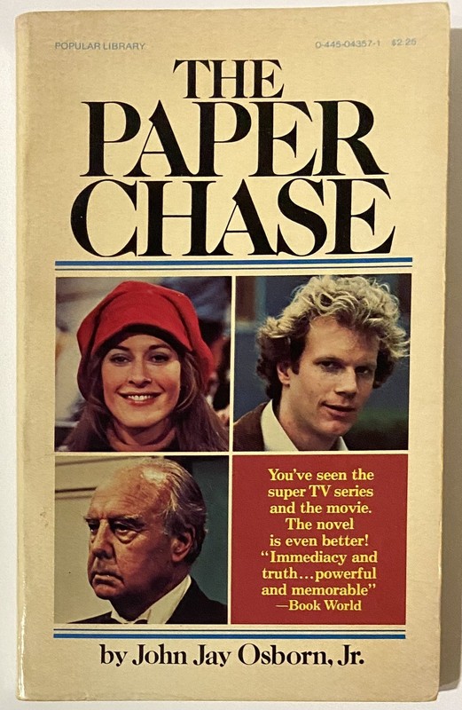 The Paper Chase by John Jay Osborn (1978 Paperback)