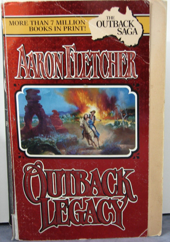 Outback Legacy, by Aaron Fletcher, Romance Western 1996, PB 1054