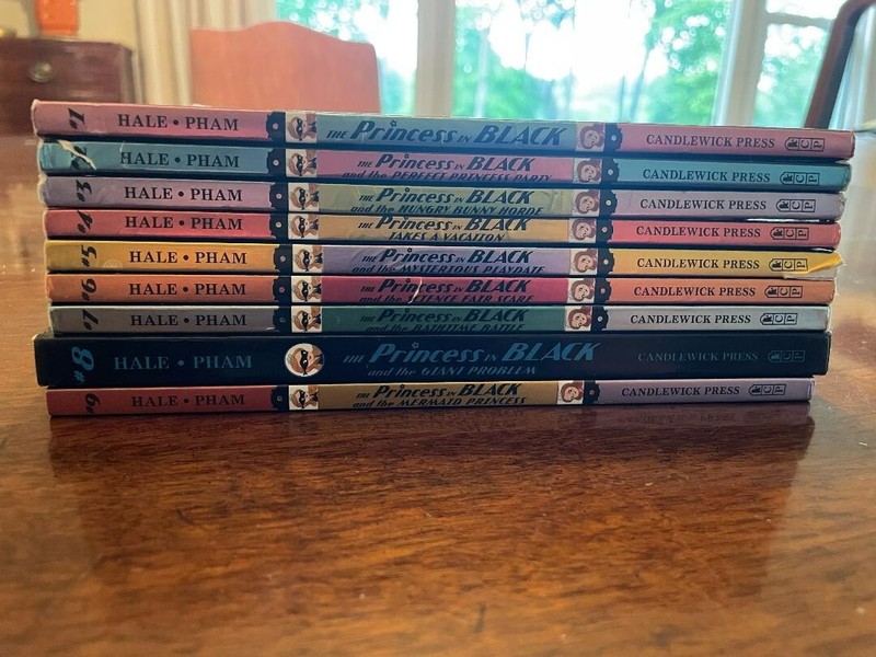 PRINCESS IN BLACK Book Series 1 – 9, Good Condition