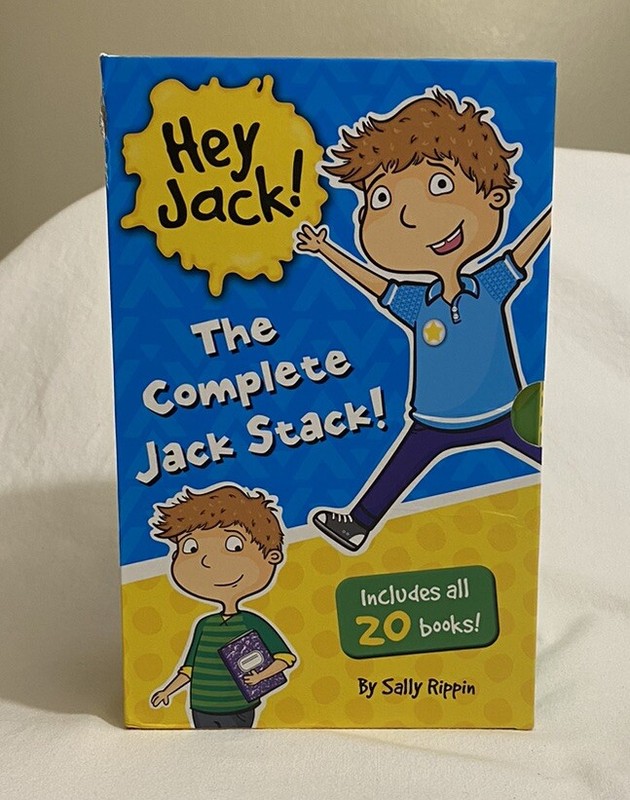 Hey Jack The Complete Jack Stack-20 Paperback Books By Sally Rippin-VGUC