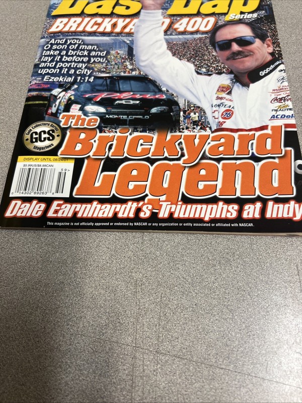 Issue #4 in 6-Part Last Lap Collectible Magazine Series The Brickyard LegendF14D gallery