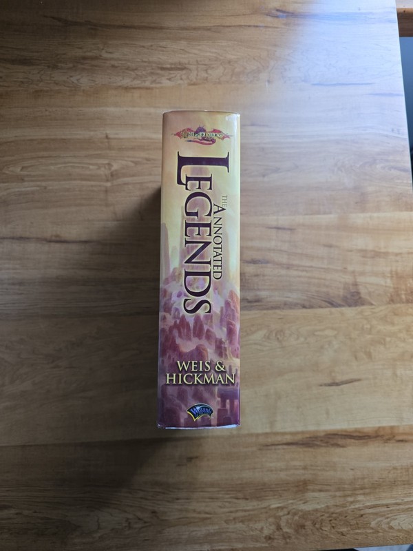 Annotated Legends Hardcover Book 2003 Dragonlance Legends by Weis Hickman RARE gallery