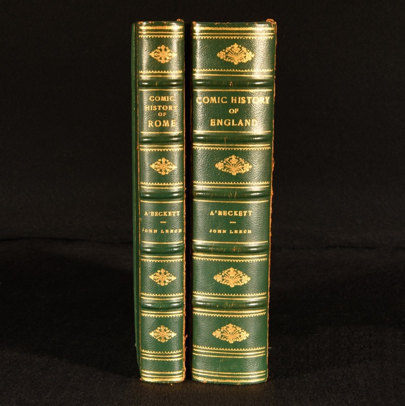 1863-4 3Vols in 2 The Comic History of England The Comic History of Rome Gilb…
