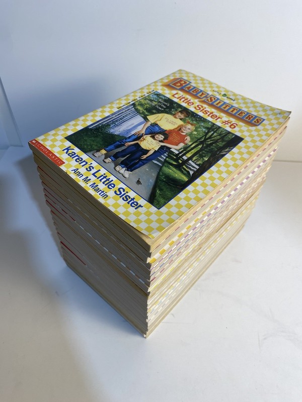 Babysitters Club Little Sister Lot of 23 Books by Ann M Martin Vintage 1990s gallery