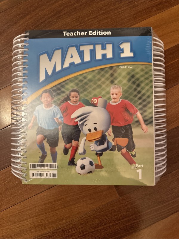 BJU Math 1 5th Edition Complete Subject Homeschool Kit- BRAND NEW IN BOX gallery